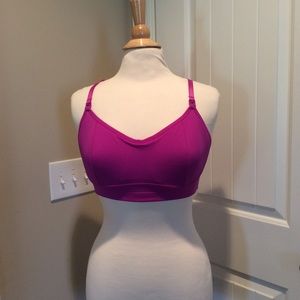 Nursing sports bra, large